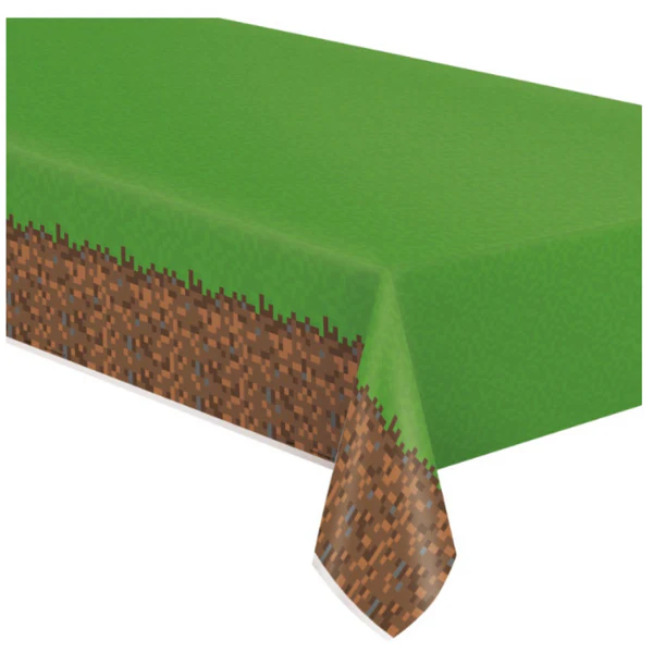 Minecraft Rectangular Plastic Table Cover54" x 84"
