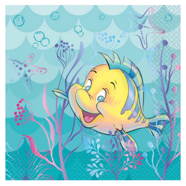 Disney The Little Mermaid Luncheon Napkins16ct