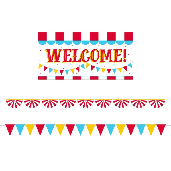 Carnival Decor Banner Kit