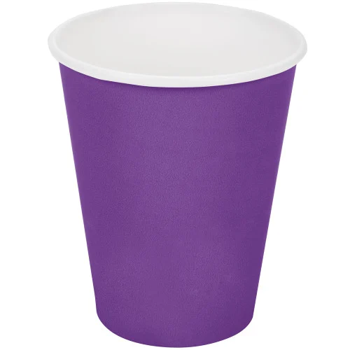 Solid Hot and Cold Disposable Drinking Party Tumbler Cups - 9 oz. - Club Pack of 240