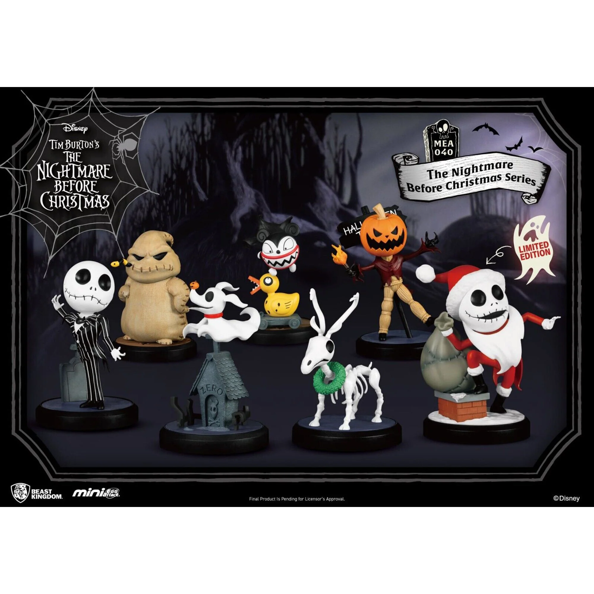 The Nightmare Before Christmas Collectible Figurines, Classic Series, Assortment, 1 Count