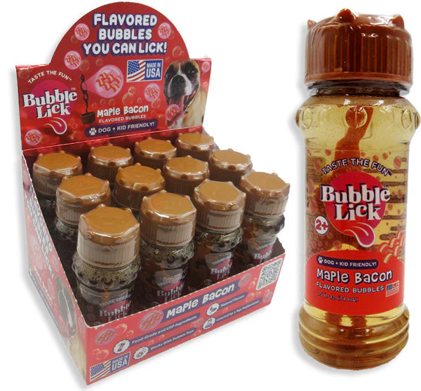BUBBLE LICK FLAVORED BUBBLES - MAPLE BACON