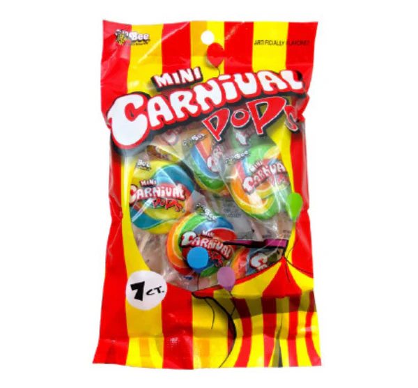 CARNIVAL PEG BAG - MINI POPS