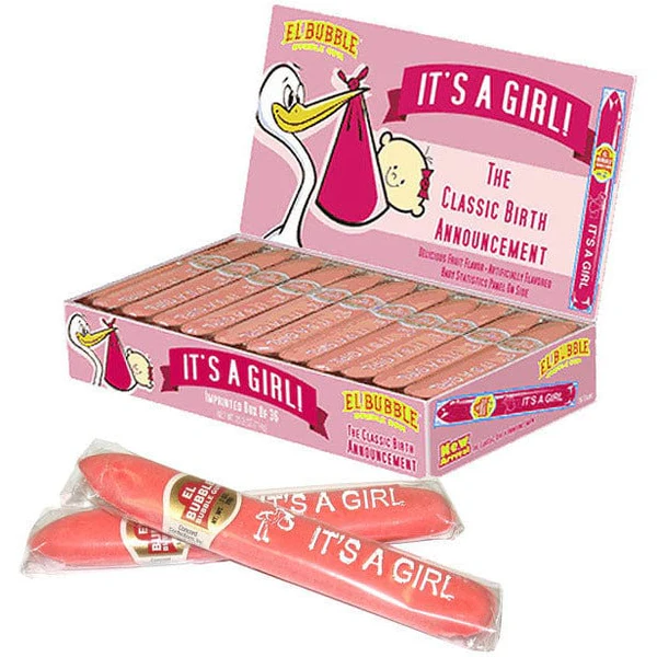 ITS A GIRL BUBBLE GUM CIGAR