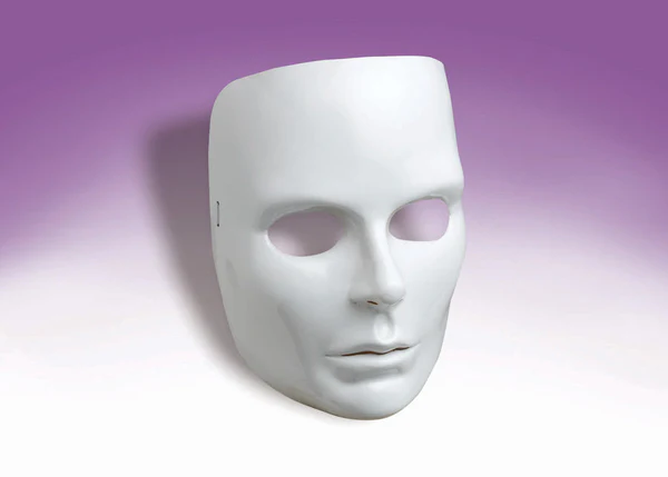 WHITE FACE MASK-FEMALE
