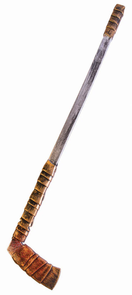 WEAPON-BLOODY HOCKEY STICK