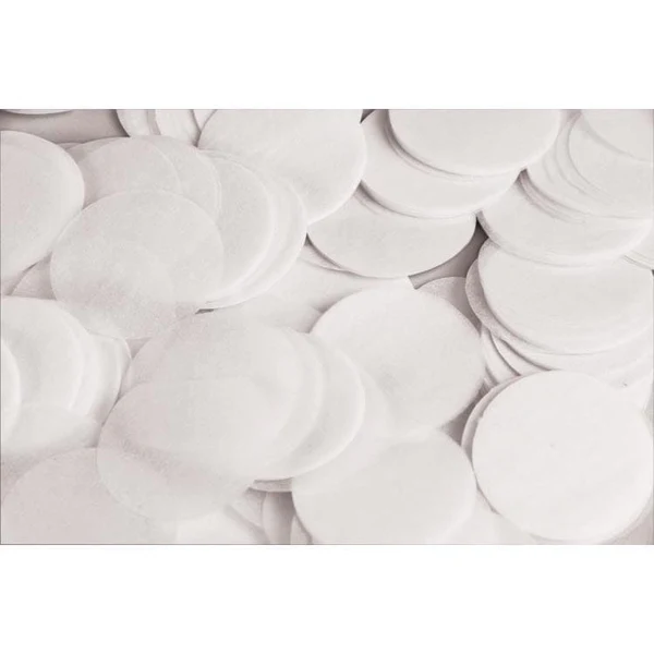 White Paper Confetti Dots