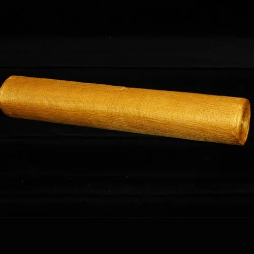 Yellow Sinamay Abaca Fiber Craft Ribbon 18" x 16 Yards