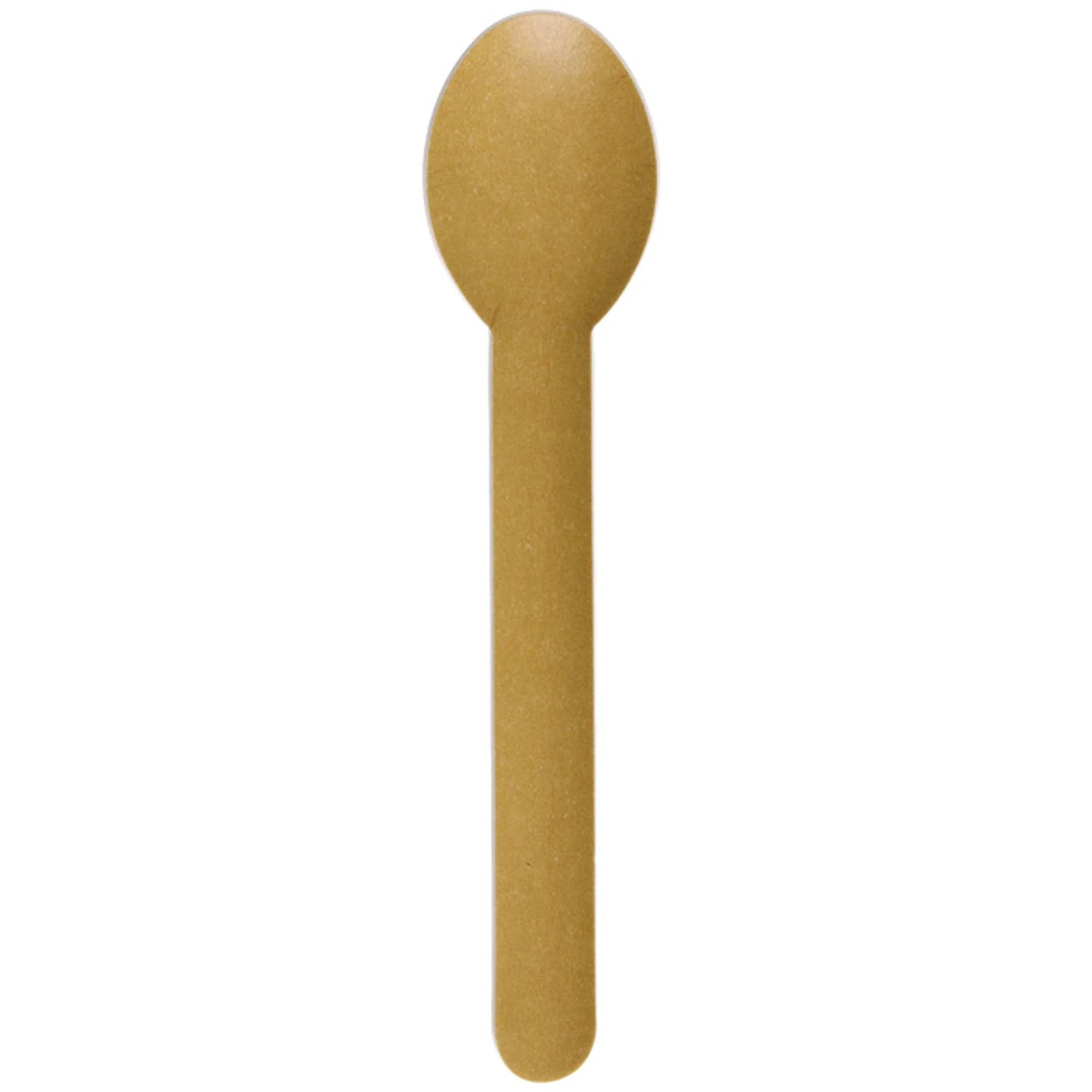Gold ECO Paper Spoons, 10 Count