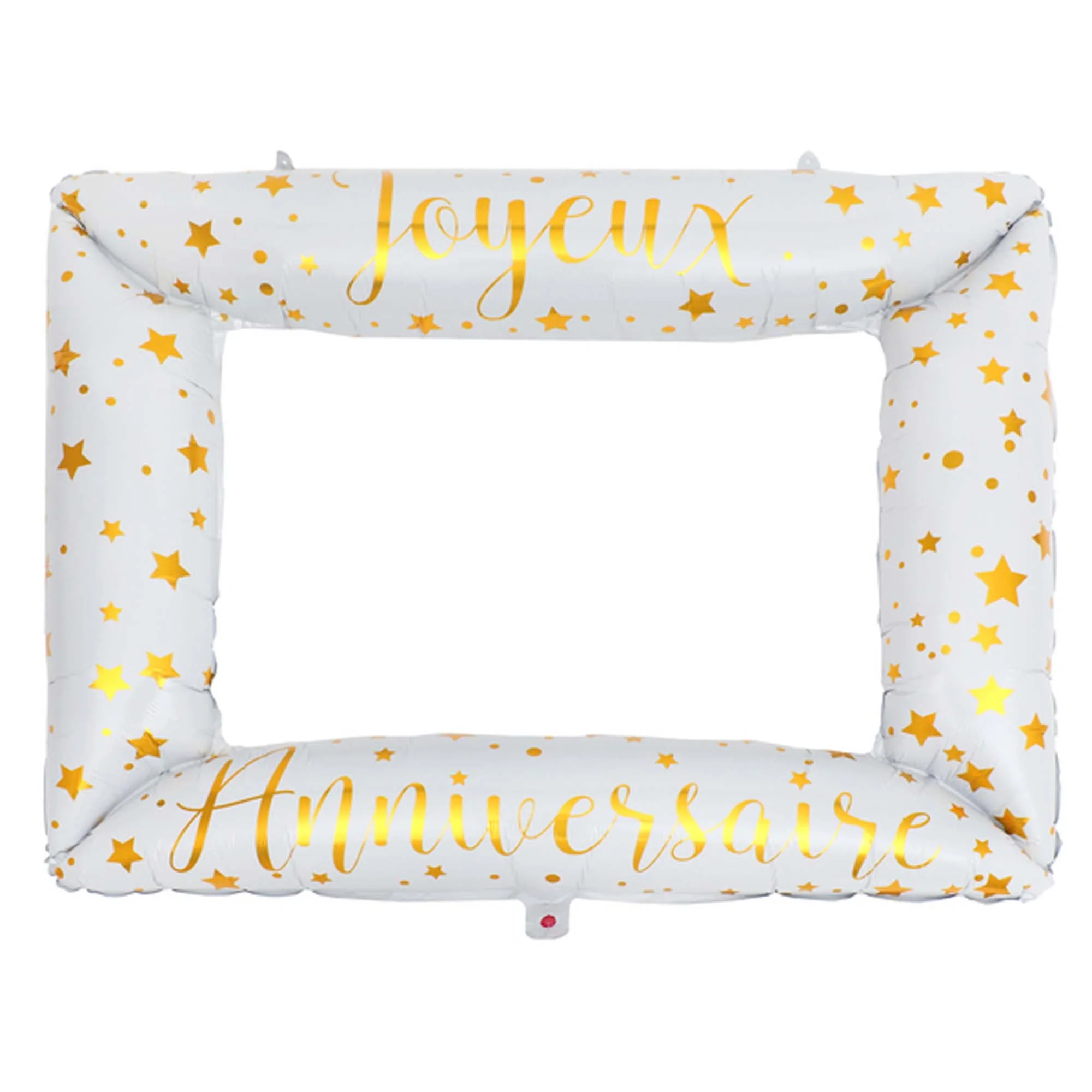 Starry Golden Age "Joyeux Anniversaire" Balloon Frame, 1 Count