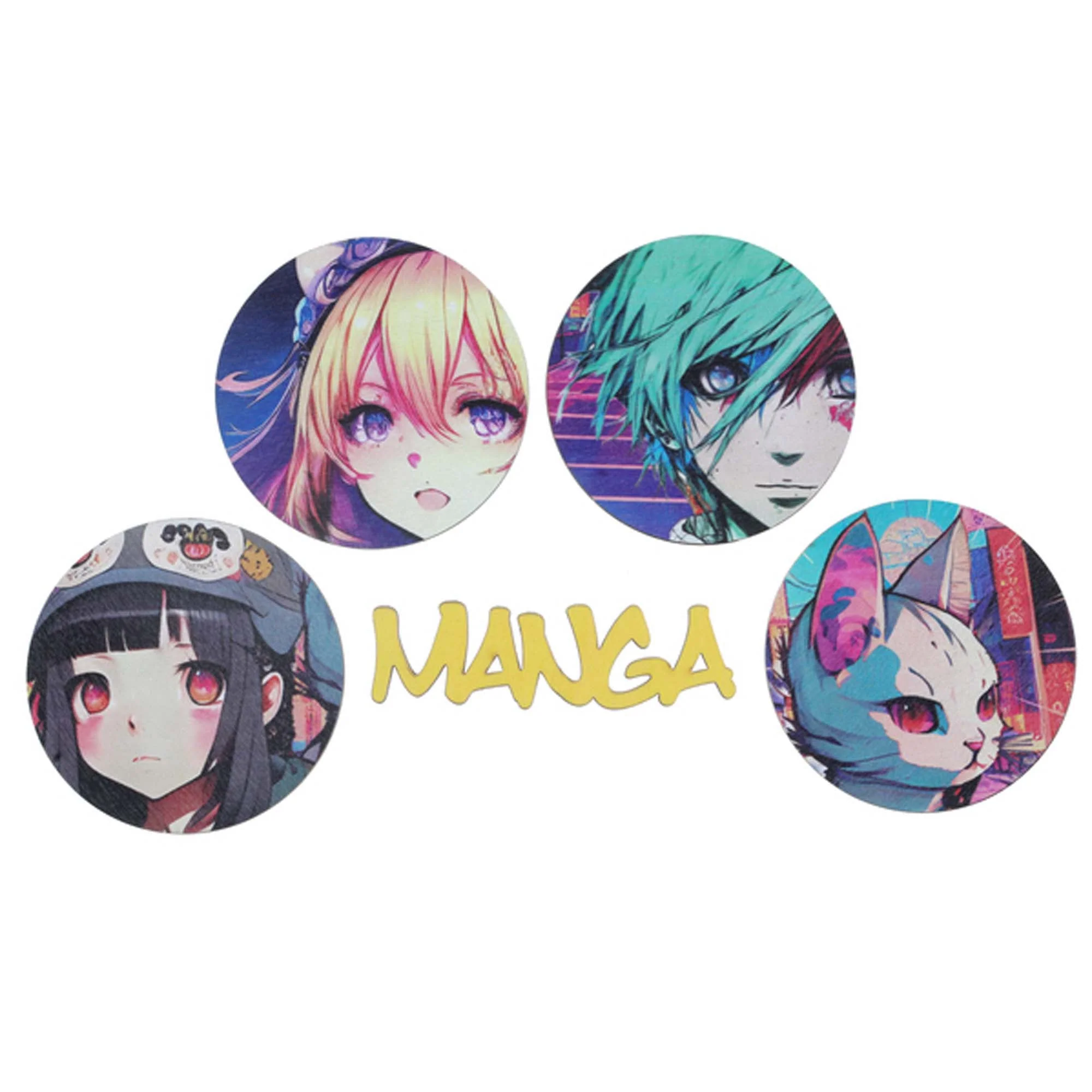 Manga Birthday Table Scatter, 10 Count