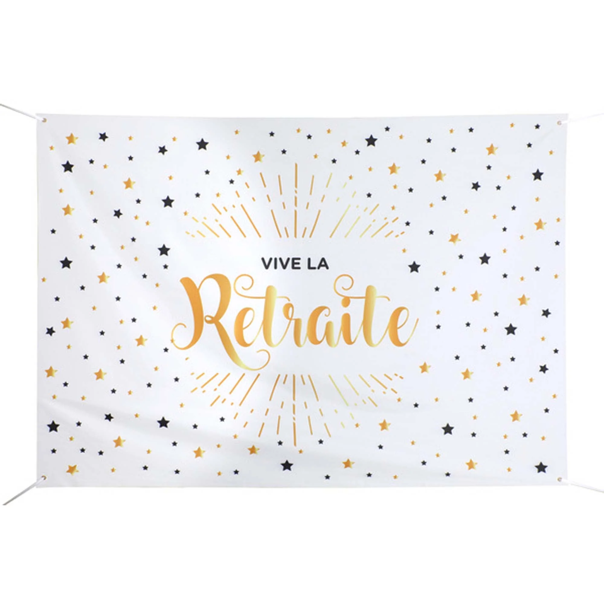 "Vive La Retraite" Scene Setter, 1 Count