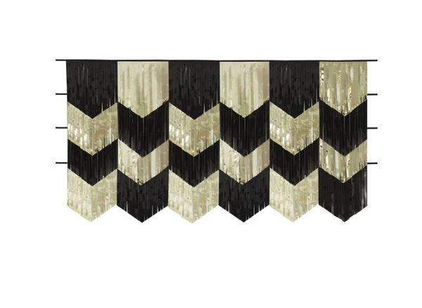 Scalloped Foil Fringe Garland Kit6 ft