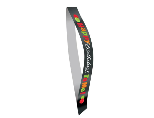 Birthday Cheer Satin Sash