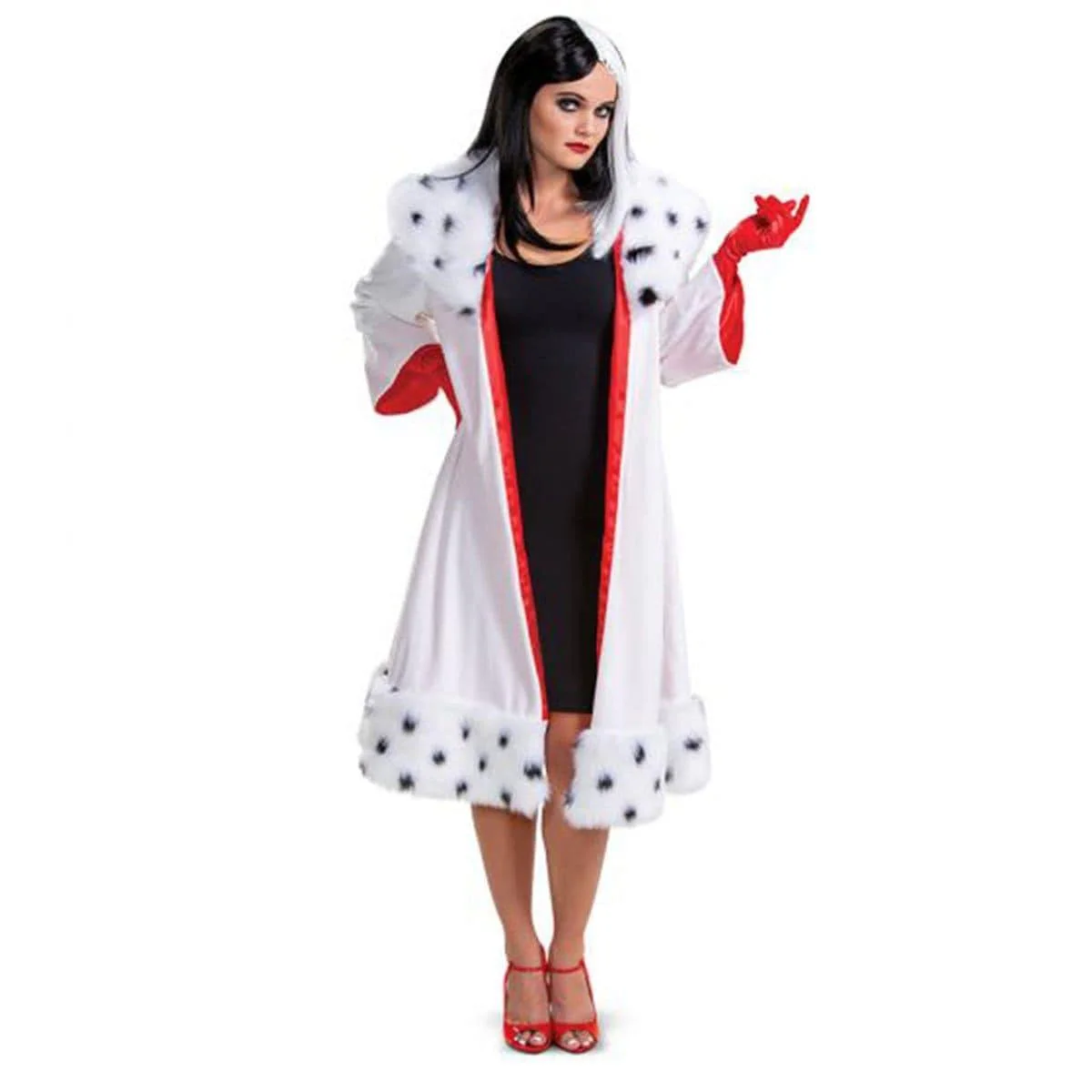 Cruella Jacket Deluxe for Women, 101 Dalmatians
