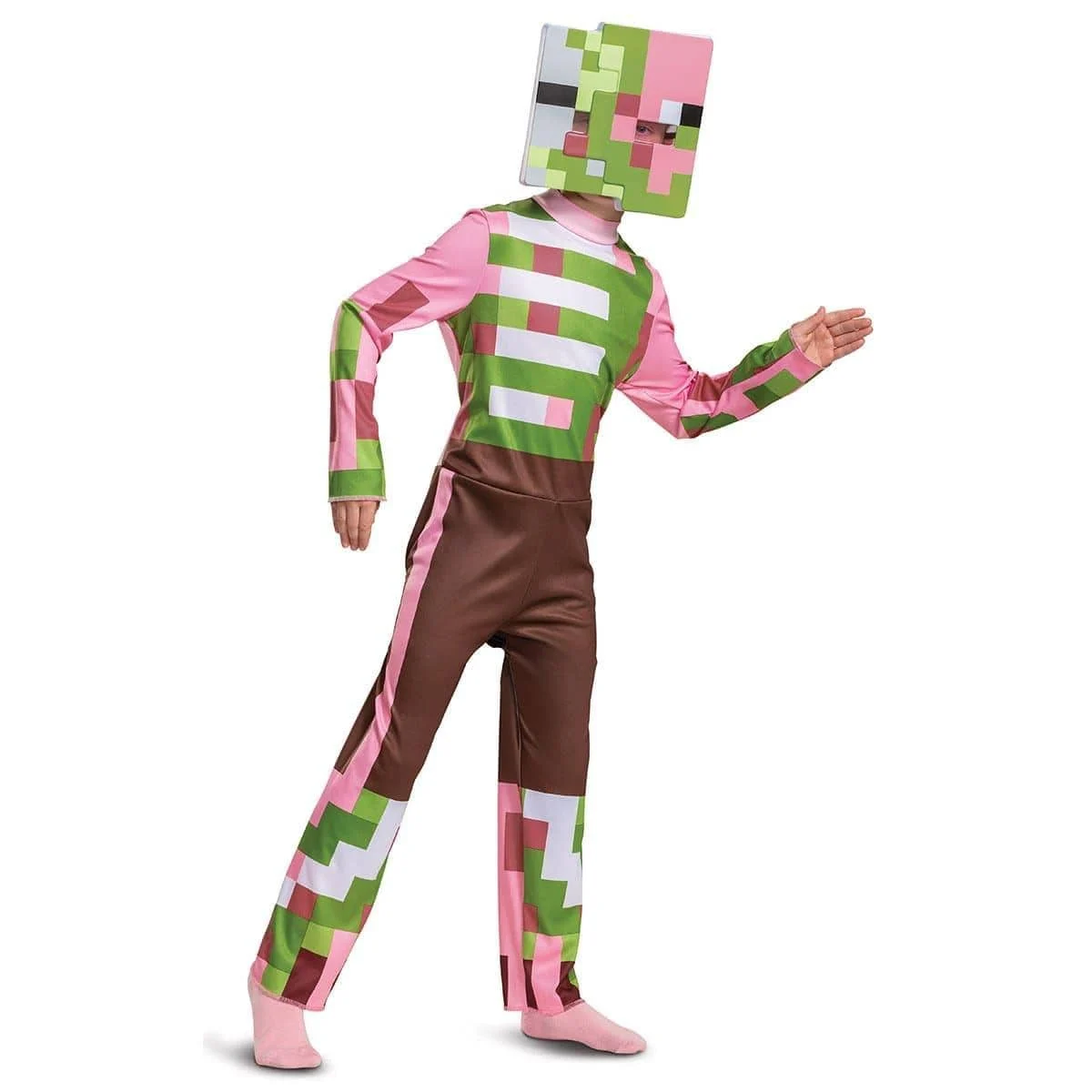 Zombie Pigman Costume for Kids, Minecraft