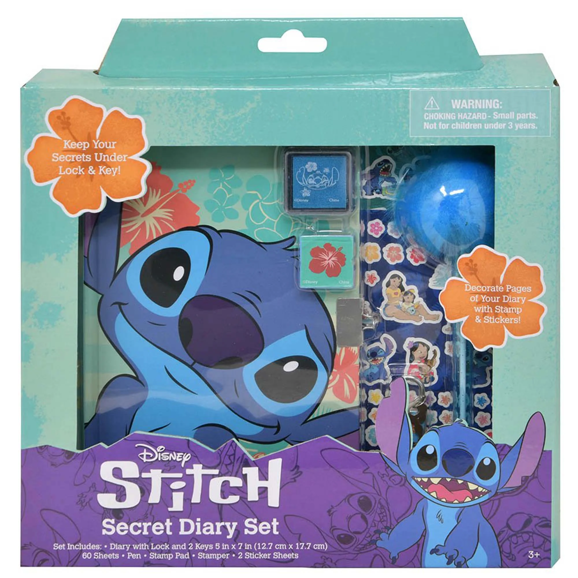 Stitch Secret Diary Set, 1 Count