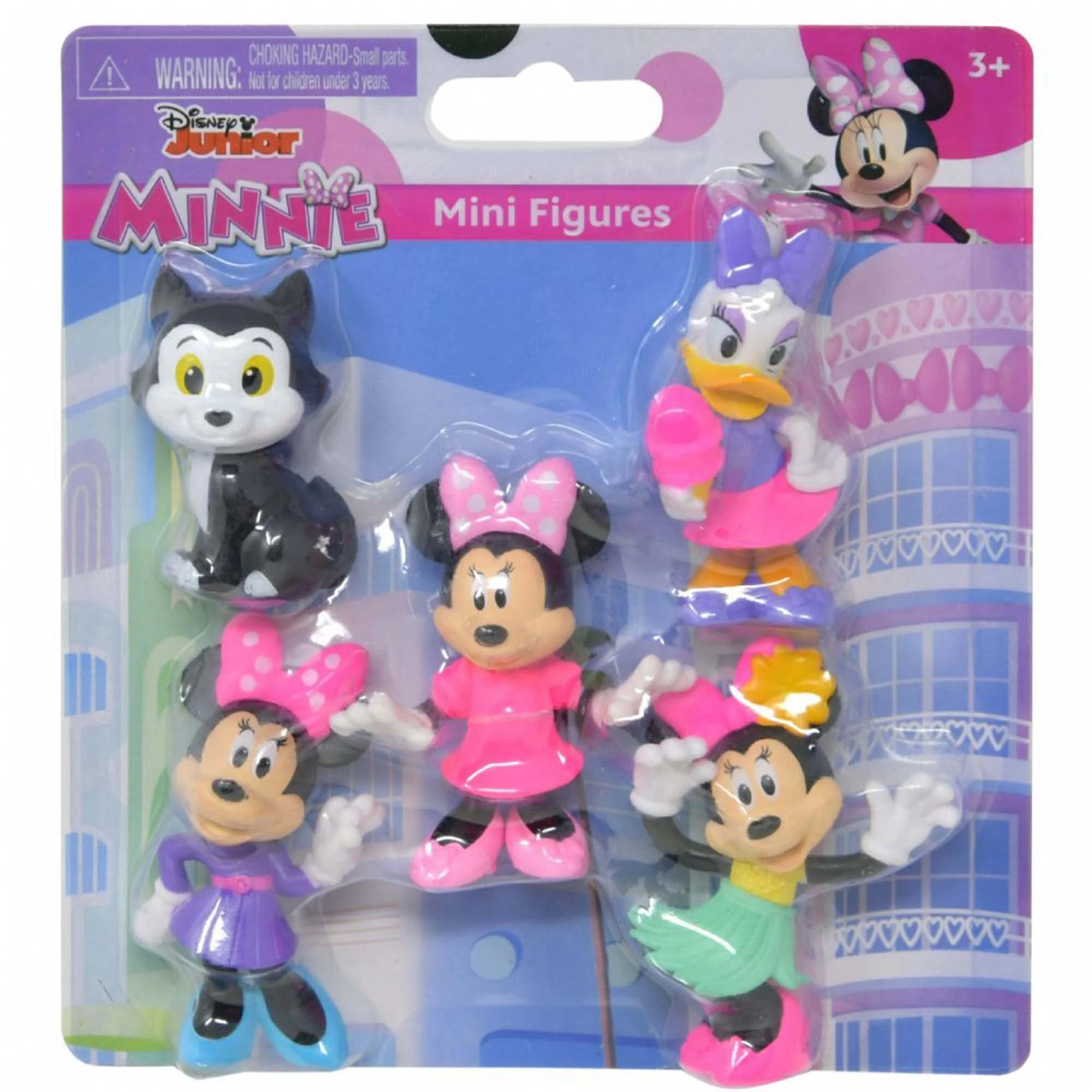 Minnie Mouse Mini Figures, 5 Count