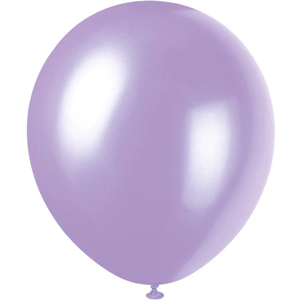 Dusty Lavender Pearlized Balloons - 12"