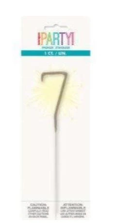 SPARKLER #7 CANDLE