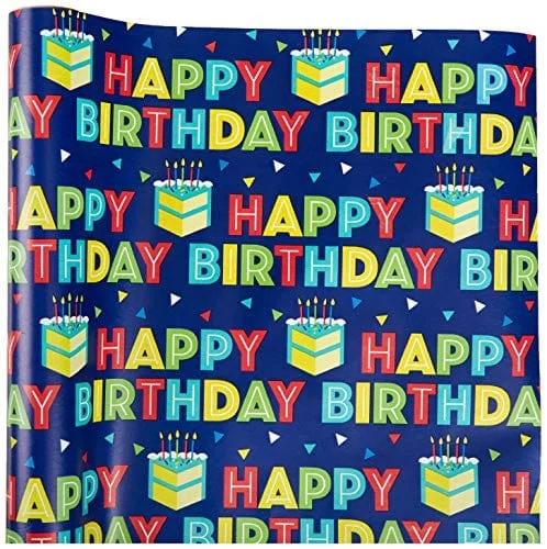 Peppy Birthday Gift Wrap