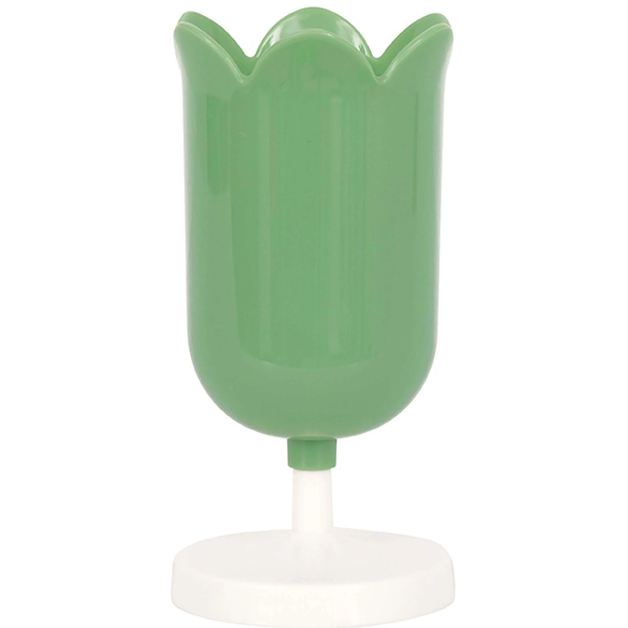 Dainty Easter Plastic Flower Cup, Sage Green, 5 Oz, 1 Count