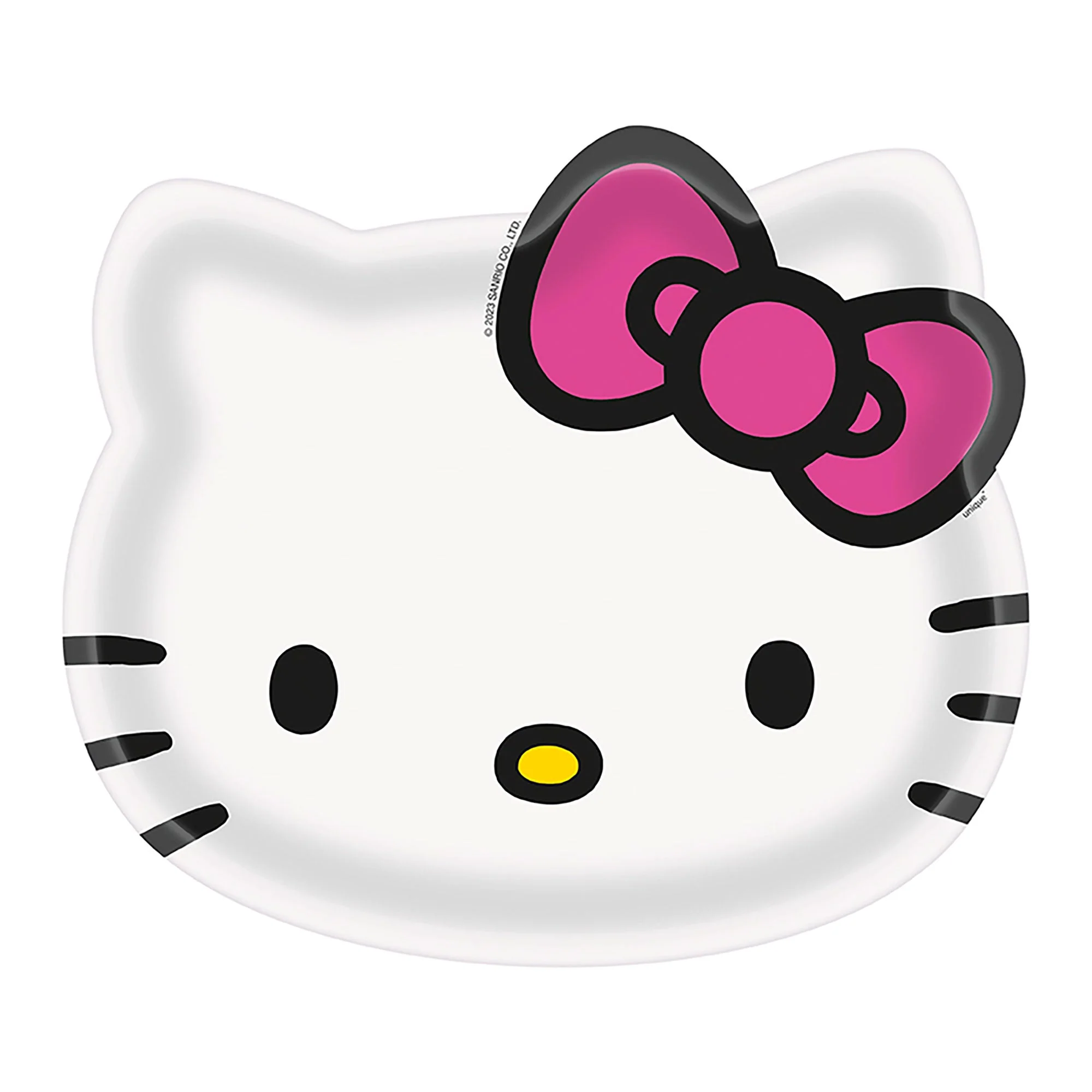 Hello Kitty and Friends Birthday Large Lunch Paper Plates, 9 Inches, 8 Count