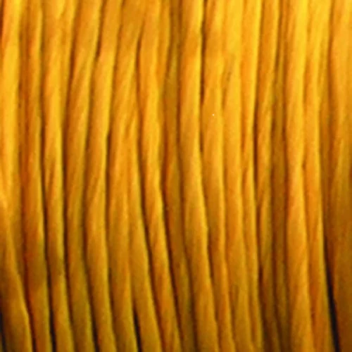 Yellow Contemporary Parchment Wired Craft Ribbon 0.25" x 220 Yards